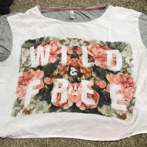 Wild & Free crop top